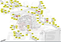 SETRA/MB RUBBER COOLING-SYSTEM CONNECTOR - 3