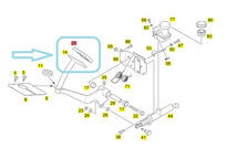 SETRA/MERCEDES CLUTCH-PEDAL PAD - 3