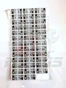 SEAT NUMBERING 1–76