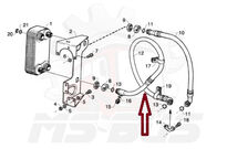 IRIZAR RETARDER-COOLER OIL HOSE - 3