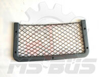 GRAY SEAT-BACK NET, 365×185 MM - 2