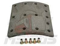 KAROSA C956 REAR BRAKE LININGS, STANDARD SIZE - 2