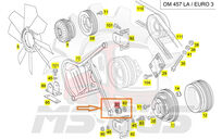 MB TOURISMO E3 FAN-SUPPORT BUSH - 3