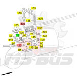 SETRA/MERCEDES HEATING-SYSTEM T-PIECE - 3