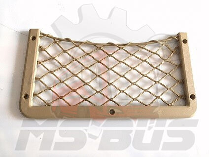 SMALL BEIGE SEAT-BACK NET